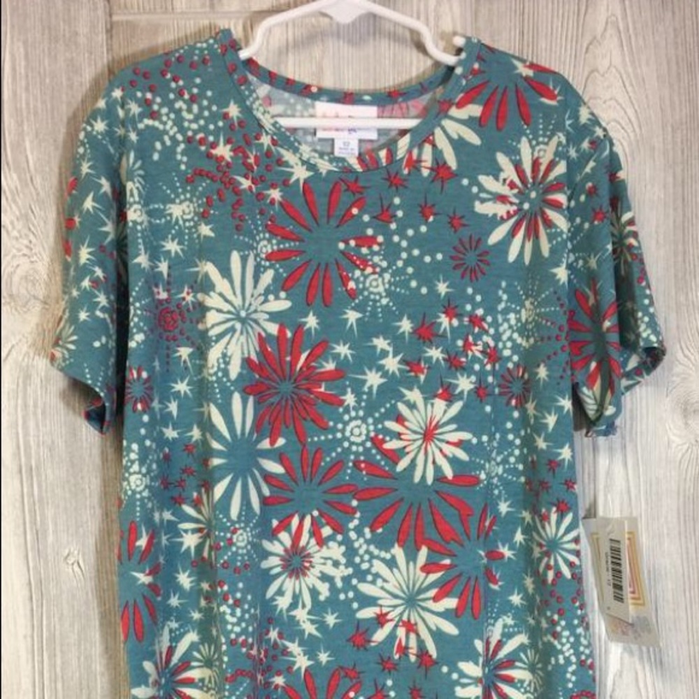 LuLaRoe Kids Americana Gracie Tee
